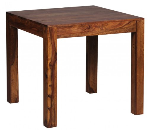 KADIMA Design Esstisch Wood quadratisch 80x80cm Massivholz Küchentisch Tisch