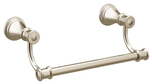 Moen YB6486NL Belfield 9-Inch Bathroom Hand Towel Bar, Polished Nickel