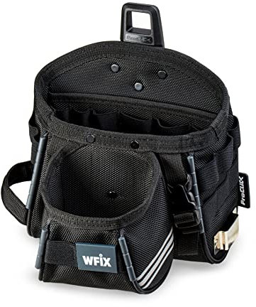Bosch Sortimo ProClick Tool-Pouch L 39 - Sac à outils de ceinture professionnelle en tissu synthétique résistant avec porte-marteau - grande pochette à outils/sac de travail homme chantier