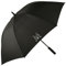 Crossed Clubs Design with Personalised Initials Black Golf Umbrella Parasol