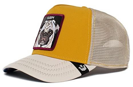 Goorin Bros. The Farm Updog Capsule Trucker Hat, Yellow Nap-Life, Einheitsgröße