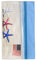 Oplp Handtücher mit Seestern und amerikanischer Flagge, 2er-Set, weiches Handtuch, Gesichtshandtuch, Badezimmer, Küche, Geschirrtücher, 69,8 x 40,6 cm