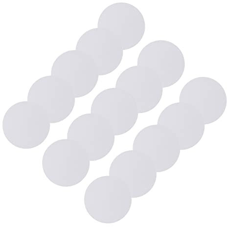 OUNONA 30 Pcs Inflatable Repair Patch Set Self-adhesive Waterproof Stickers for Swimming Pool Pontoon Tent Umbrella PVC Repair Tape White