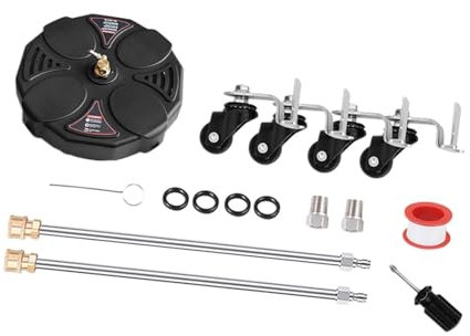 predolo Nettoyeur Haute Pression pour Planes, 13 Pouces, Robuste, Accessoire pour Nettoyeur Haute Pression, Autolaveuse pour de Jardin