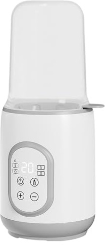 Calentador de botellas para bebés: función de retención automática de temperatura 2 en 1 Adecuado para calentar biberones, leche materna y descongelar comidas | Con función de apagado automático