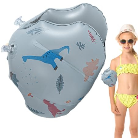 Simarmband - Uppblåsbara Simband För Barn Flytringar Avancerad Design | Läckagesäkra simarmband Float för sjö, pool,