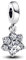 PANDORA Funkelnder Pfotenabdruck Charm-Anhänger aus Sterling Silber mit Zirkonia - Kompatibel mit PANDORA Moments Armbänder