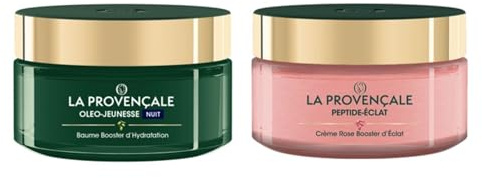 La Provençale - Crème Rose de Jouvence Anti-Âge Éclat - Huile d’Olive AOP Provence