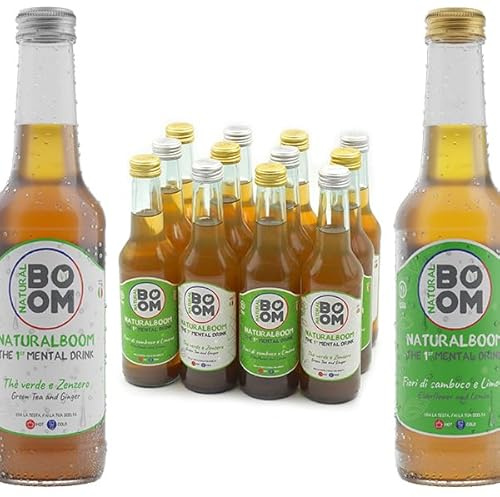 NATURALBOOM IN VETRO – MIXPACK – | 12 bottiglie | Bottiglie da 275ml