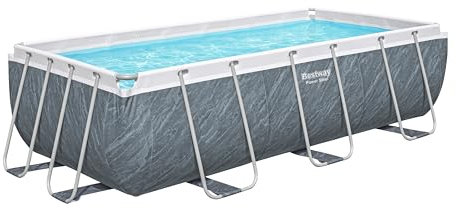Bestway 5616N-6 Piscina base fuori terra Power Steel da 404x201x100 cm