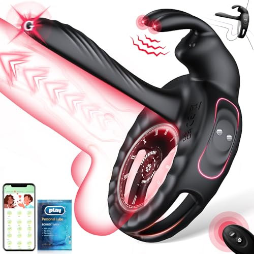 Penisring Vibrator Sex Spielzeug für Die Paare - Penisringe Sex Spielzeug für Die Männer Sex Toys, Penis Ring Sexspielzeug für Paare Sex Klitoris Cockring, Sextoysets für Men Paare Vibratorensets