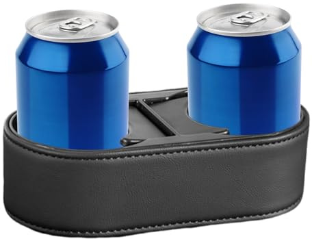 Porta Vasos para Coche - Portavasos Doble para Camiones | Organizador De Consola con Soporte Fijo para Bebidas para Viajes Camping Autocaravana Uso Diario Camión