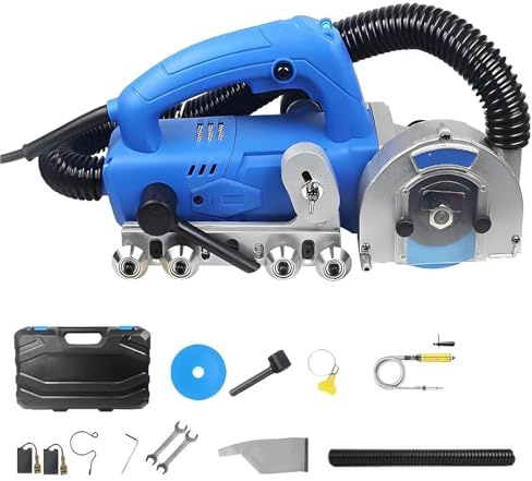 Machine électrique de nettoyage de joints de carrelage 1200 W, outil de nettoyage et de rainurage des joints de carrelage, dissolvant de joints de carrelage, 9000 tr/min, nettoyeur