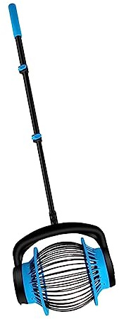 Nut Gatherer Tool, Retractable 40-100cm (15.75-39.37in) Aluminum Alloy, Manual Fruit Collector for Walnut Acorn Pinecone Golf Ball