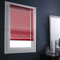 MADECOSTORE Jalousie aus Aluminium, 25 mm, ohne Bohren – Rot – L 107 x H 150 cm
