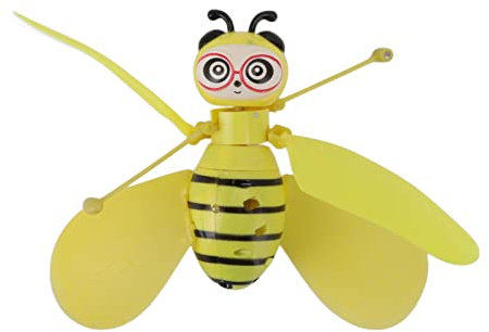 Fliegendes Spielzeug für Kinder , bienenförmige fliegende Spielzeuge , Praktische , automatische Abschaltschutz , intelligente Induktion , niedliches ABS Material mit Beleuchtung