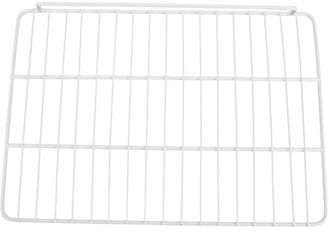 Hemobllo Divisore in Metallo 43,5X30 CM per Congelatore Verticale Struttura Robusta e Supporto Stabile per Ripiano Frigorifero e Mini Frigo