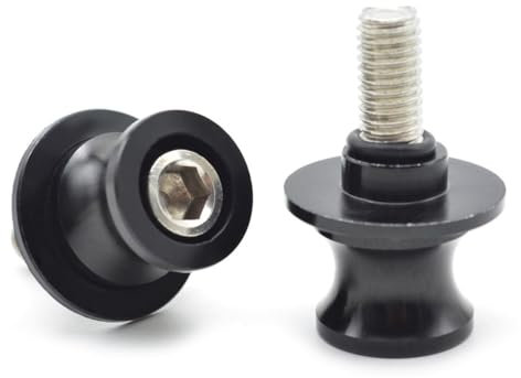 MZ-STORE Universal CNC Ständeraufnahme M8*1,5 Bobbins Montageständer für Z900 Z800 Z1000 Z650 ZX10R ZX6R GSXR GSR 600 750 1000 S1000RR S1000R S1000XR CBR250R CBR600RR CBR900RR (Schwarz)