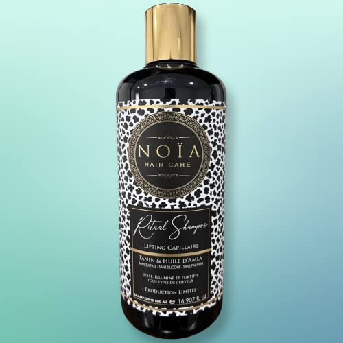Shampoing Tanin & Huile d'amla - Gamme Ritual - Lifting Capillaire - Edition limité - NOÏA HAIR - 500ML