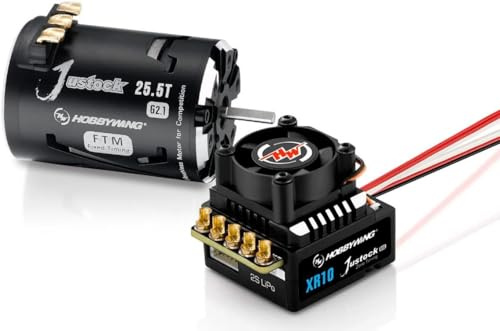 HobbyWing Xerun Justock G3S 25,5T 1600 kV 1/10 crawler axel 3,175 mm