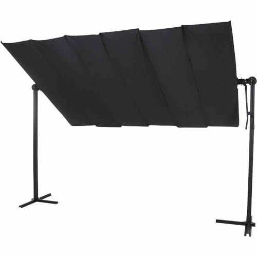 Standmarkise >Enna< in matt anthrazit - 350x220x250 (BxHxT)