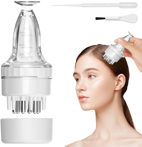 Applicateur d'huile capillaire pour cuir chevelu - Applicateur d'huile capillaire - Applicateur d'huile de cuir chevelu - Applicateur d'huile de cuir chevelu - Appareil de massage pour le cuir chevelu