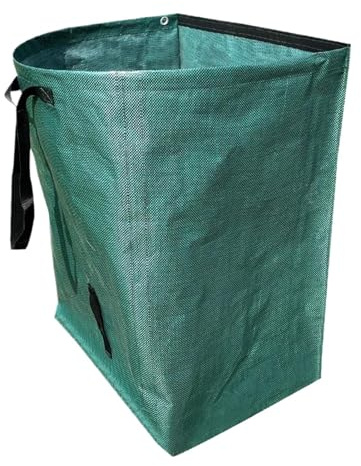 Raccoglitore di foglie, in tessuto Pp/tessuto, sacchetti per rifiuti da giardino | Grande borsa da giardino tipo paletta da giardino | Cestino per rifiuti per foglie | Contenitore per rifiuti da