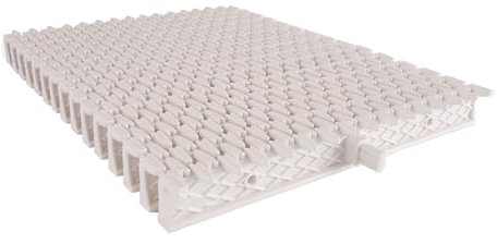 Cubierta de rejilla de drenaje de piscina, salida de desbordamiento para piscinas sobre el suelo, pasarelas, balcones y duchas, diseño empalmable