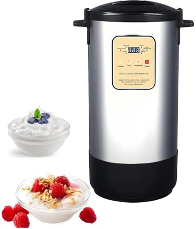 Macchina automatica per la fermentazione digitale per yogurt, per uso domestico e bar, facile da usare, per gli appassionati di yogurt e formaggio