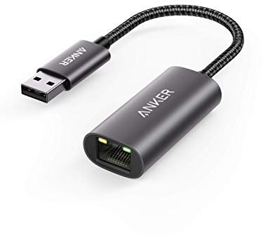 Anker PowerExpand USB 3.0 auf Gigabit Ethernet Adapter, Aluminium, kompakt, USB-A Adapter kompatibel mit MacBook Pro 2015, MacBook Air 2017 und mehr