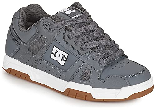 DC Shoes Uomo Stag Basket, Gum Grigio, 39 EU