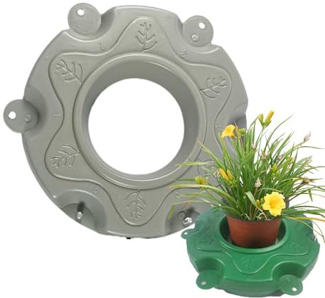 Île Flottante pour étang | Anneau de Pot Aquatique, île Flottante Artificielle, Protection des, décorations d'étang