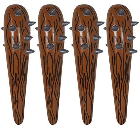 BESPORTBLE 4pcs Inflatable Cheer Sticks for Boys and Girls Pvc Party Toys Sports Birthday Party Favors Noisemakers for Outdoor Games