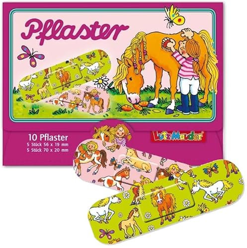 10 Kinderpflaster * MEIN PONYHOF 14607 | Pflaster Pflasterbriefchen Pferde Pony