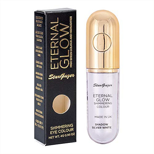 Stargazer Eternal Glow Shadow Couleur Chatoyante pour Ombre à Paupières/Highlighter Blanc Argenté