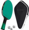 Sunflex G50 Tischtennisschläger + Tischtennishülle Cover + 3*** ITTF SX40+ Tischtennisbälle | Tischtennisschlägerset | Tischtennis Profi Set