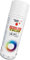Lackspray Acryl Sprühlack Prisma Color RAL 9010M weiß matt, 400ml + Bisomo Sticker