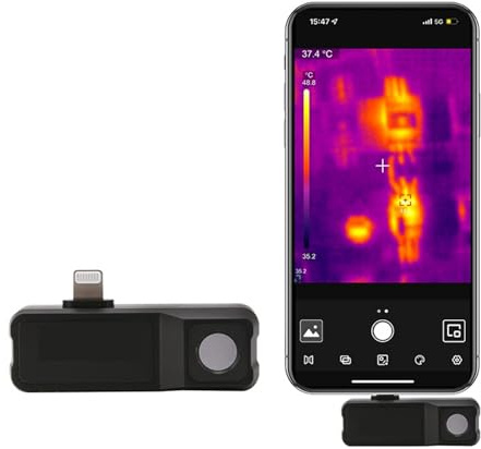 YVAAASIYC Thermal Camera For Phone Mobile Thermal Imager UTi120 10800 Pixel UTI120MS To Repair Cell Phones
