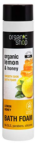 Organic Shop Espuma de Baño Piel Suave Miel y Limón - 500 ml