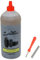 Spares2go Tyre Sealant Off Road Puncture Wheelbarrow Mower Wheel Inner Tube Tubeless (1L Bottle)