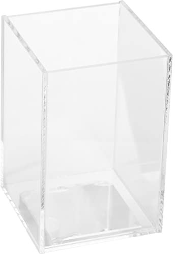 UKCOCO Bol De Poisson Petit Aquarium: Aquarium Betta Clair Acrylique Bureau Petit pour Tortue Poisson Rouge Betta Bols À pour Betta