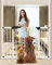 Barrera Seguridad Extra Alta (90cm) y Extensible (76-121cm) | Barrera para Perros y Pequeños de la Casa con Sistema Doble de Cierre Automático y Montada a Presion. Vallas para Perros para Varias Areas