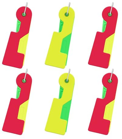 JClorix Automatischer Nadeleinfädler 6 Stück Set, Einfädelhilfe für Nähmaschinen & Nähnadeln, Nähhilfe für Senioren, Sehbehinderte & Handprobleme (Zufällige Farbe)