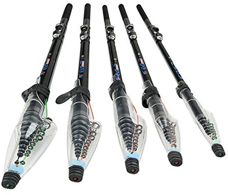 Cañas de Pescar en Mar,Cañas de Pescar Surfcasting Caña de pescar telescópica de carbono de 2,7 m, 3,6 m, 4,5 m, 5,4 m, 6,30 m y 7,2 m, caña de pescar ultraligera for roca, cañas telescópicas, cañas d