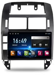 Gps-Navigering Bilstereo för Volkswagen Polo Mk4 2001-2011 Bluetooth Wifi 4G Dab+ Tpms Mirror Link, Bluetooth Handsfree/Telefonspegling (Autolink), Hd, 4 Kärna 1G+16G