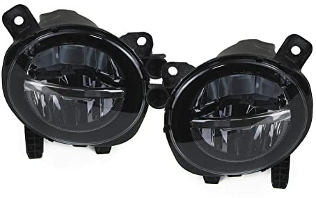 LED Nebelscheinwerfer Schwarz Smoke Set passend für BMW F20 F21 F30 F31 F32 F33