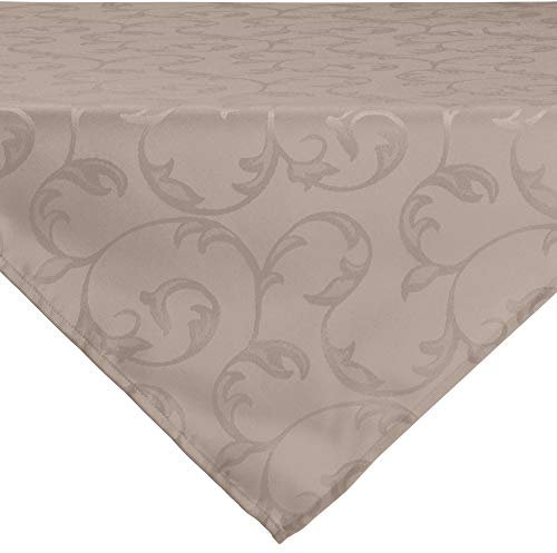 Erwin Müller Mitteldecke Greven abwaschbar Cappuccino Größe 80x80 cm
