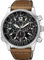 Citizen Montre à Quartz Radio Controlled, ECO Drive, 43,8mm, Noir, CB5860-27E