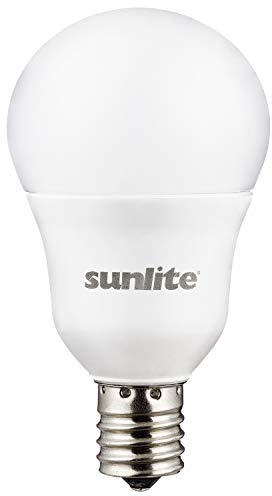 Sunlite 80334-SU LED A15 Light Bulb, 6 Watts (40W Equivalent), Intermediate Base (E17), 480 Lumens, Dimmable, Frosted Finish, ETL Listed, 1 Count, 3000K Warm White