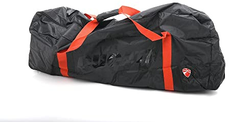 Bolsa Ducati Porta Patinete eléctrico. Unisex Adulto, Negro con Detalles Rojos. Talla única